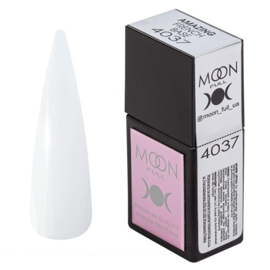  Зображення Moon Amazing French base 12ml №4037 