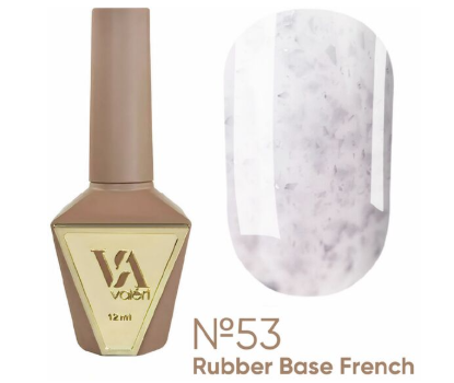  Зображення Valeri Rubber Base French, 12ml №053 