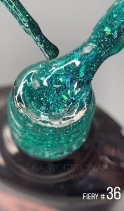  Зображення Гель-лак SAGA Fiery gel №36 