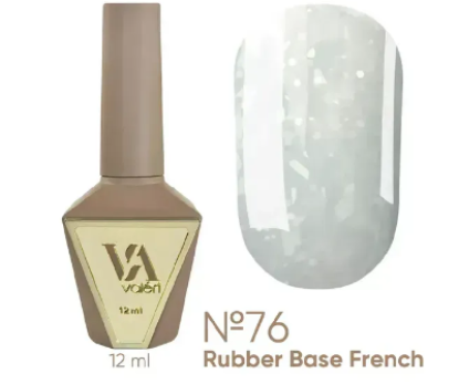  Зображення Valeri Rubber Base French, 12ml №076 