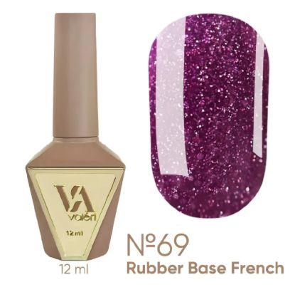  Зображення Valeri Rubber Base French, 12ml №069 