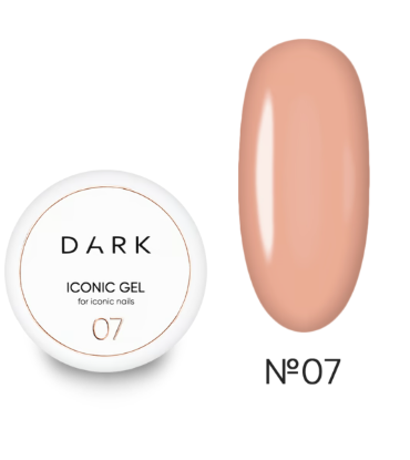  Зображення DARK Iconic Gel №07, 30ml 