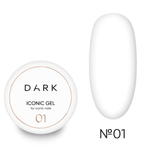  Зображення DARK Iconic Gel №01, 30ml 