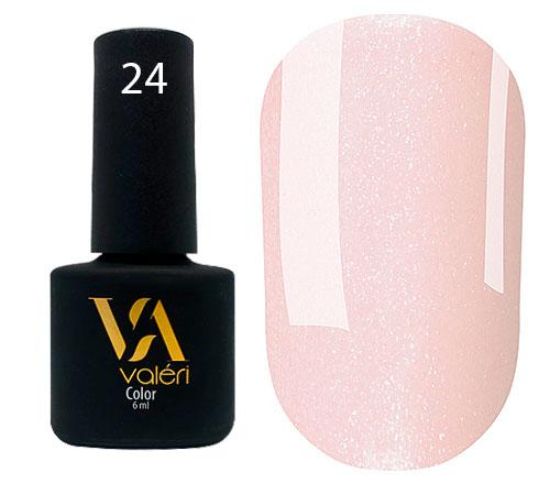  Зображення Гель лак Valeri №024, 6ml 