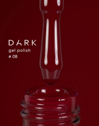  Зображення Гель лак 10ml Dark 008 