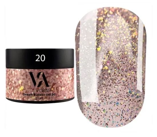  Зображення Valeri Dream Builder Gel 15ml №020 