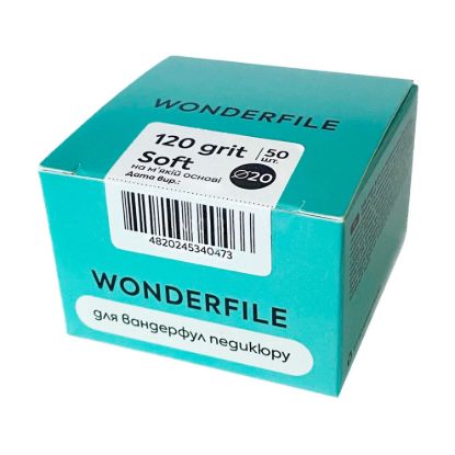  Зображення Змінні файли на піні для диска 20мм Wonderfile(120грит) 