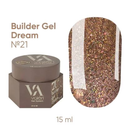  Зображення Valeri NEW Builder Gel Dream 15ml №21 