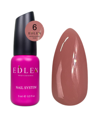  Зображення Edlen Water Acrygel Nude 9ml №06 