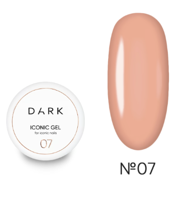  Зображення DARK Iconic Gel №07, 15ml 