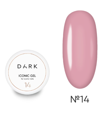  Зображення DARK Iconic Gel №14, 15ml 
