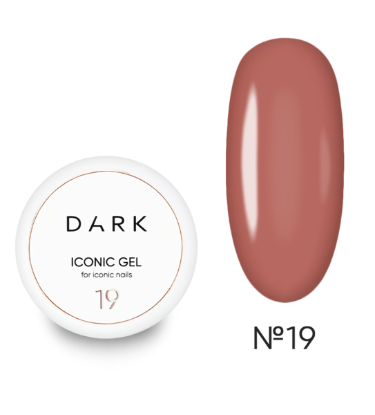  Зображення DARK Iconic Gel №19, 30ml 