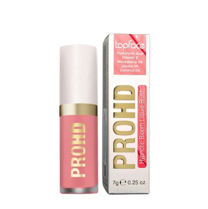  Зображення TopFace - Рум'яна рідкі "PROHD Hypnotic Bloom" [04 - Peachy Nude] 