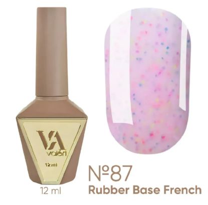  Зображення Valeri Rubber Base French, 12ml №087 