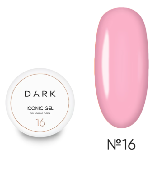  Зображення DARK Iconic Gel №16, 15ml 