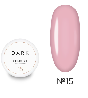  Зображення DARK Iconic Gel №15, 15ml 