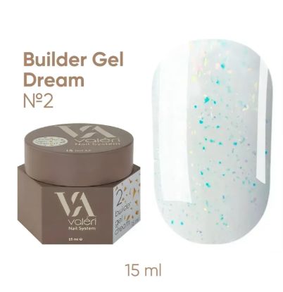  Зображення Valeri NEW Builder Gel Dream 15ml №02 