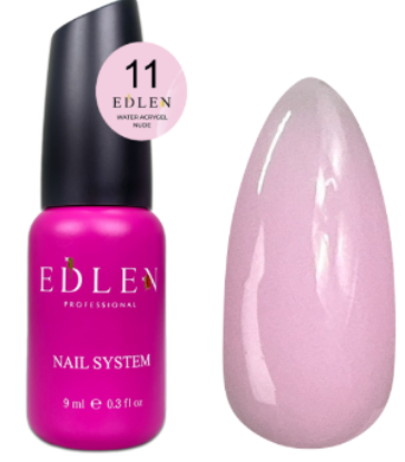  Зображення Edlen Water Acrygel Nude 9ml №11 