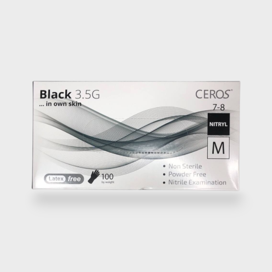  Зображення Перчатки Ceros Black 3.5г M 
