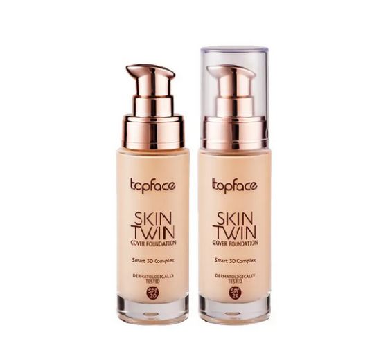  Зображення TopFace Тональна основа Skin Twin Cover Foundation 32 мл 002 