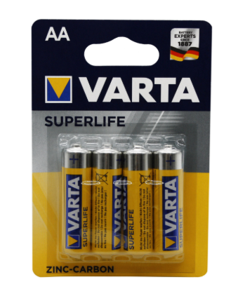  Зображення Батарейка R06 Varta SuperLife 4шт Блистер AA 