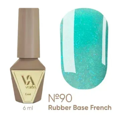 Зображення Valeri Rubber Base French, 6ml №090 