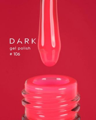  Зображення Гель лак Dark 106, 6ml 