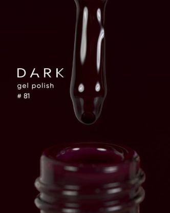  Зображення Гель лак Dark 081, 6ml 