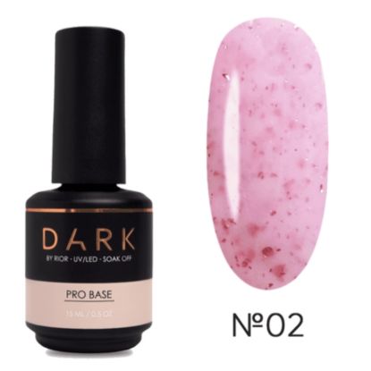  Зображення DARK PRO Base Pink Potal 02, 15ml 