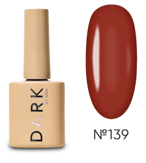  Зображення Гель лак 10ml Dark 139 