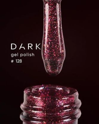 Зображення Гель лак Dark 128, 6ml 