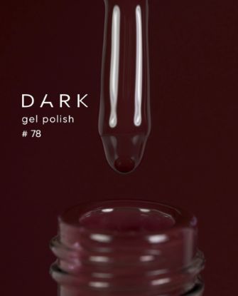  Зображення Гель лак Dark 078, 6ml 