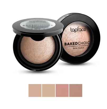  Зображення TopFace Хайлайтер запечений Baked Choice Rich Touch Baked Highlighter 102 