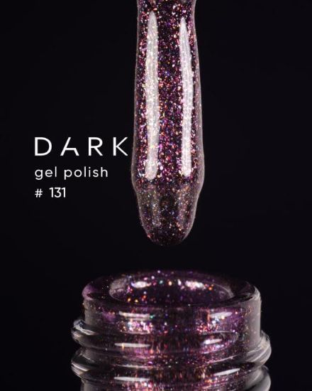  Зображення Гель лак Dark 131, 6ml 