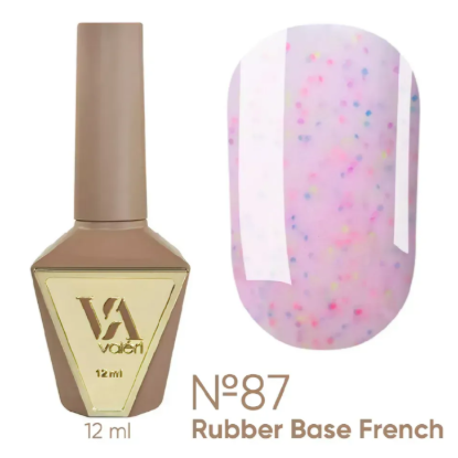  Зображення Valeri Rubber Base French, 12ml №087 