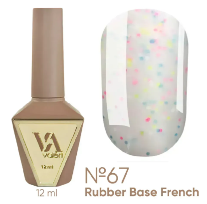  Зображення Valeri Rubber Base French, 12ml №067 