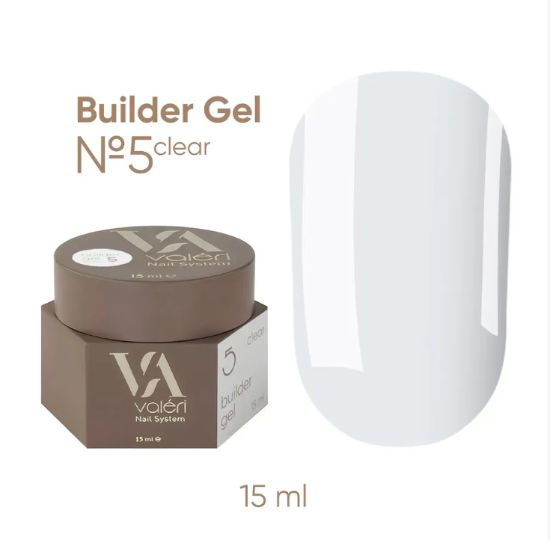  Зображення Valeri NEW Builder Gel 15ml №05 