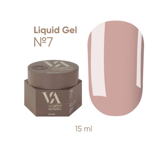  Зображення Valeri NEW Liquid Gel, 15ml №07 