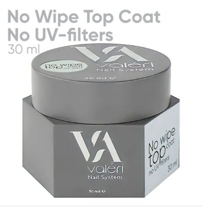  Зображення Valeri Top Non Wipe (no UV-filteres), 30ml 