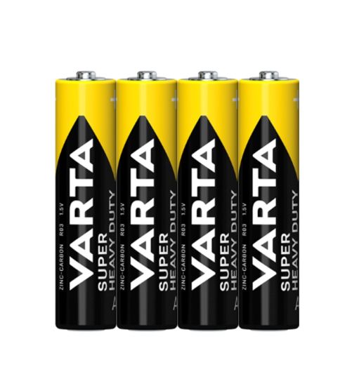  Зображення Батарейка R03 Varta SuperLife 1шт 