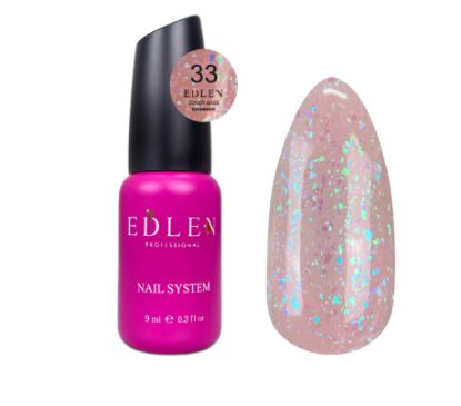  Зображення Edlen Cover base Shimmer 9ml №33 