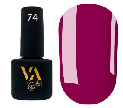  Зображення Гель-лак Vaлерi №074, 6ml 
