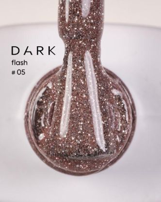  Зображення Dark Gel Polish Flash 05, 10ml 