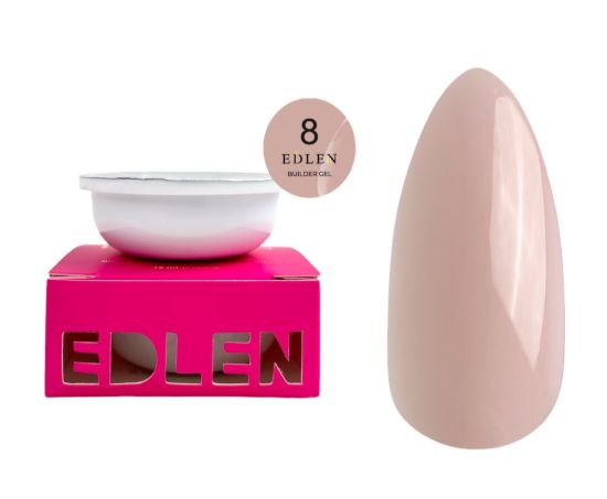  Зображення EDLEN Змінний картридж Builder Gel 30ml №08 