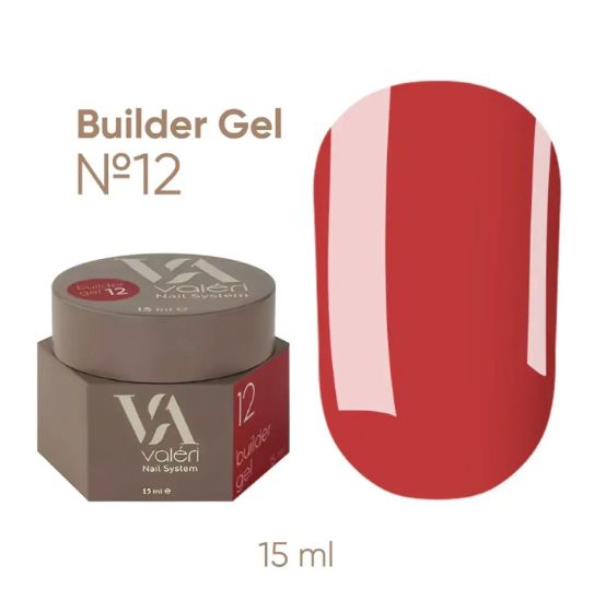  Зображення Valeri NEW Builder Gel 15ml №12 