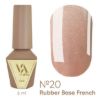  Зображення Valeri Rubber Base French, 6ml №020 