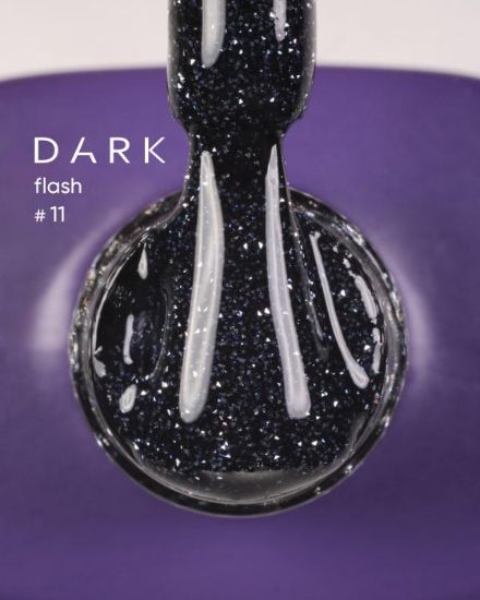  Зображення Dark Gel Polish Flash 11, 10ml 
