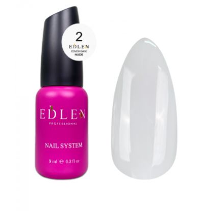  Зображення Edlen Cover base Nude 9ml №02 