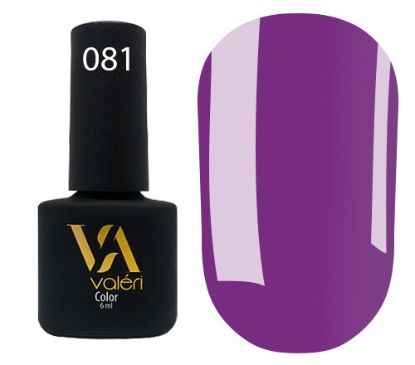  Зображення Гель лак Valeri №081, 6ml 