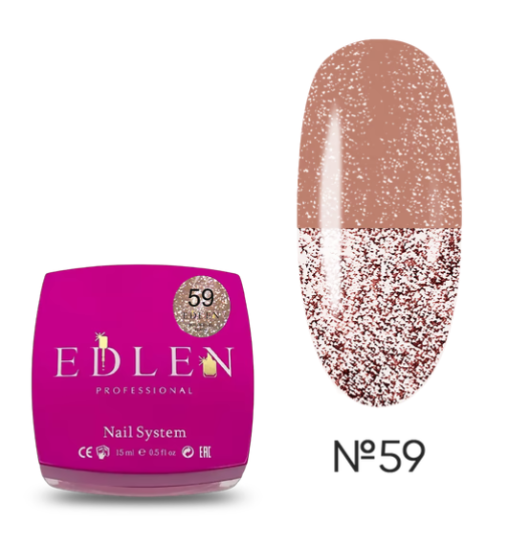  Зображення EDLEN Builder Gel Flash 15ml №59 